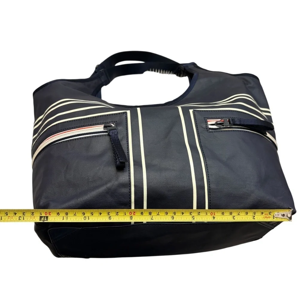 Tory Burch sport blue tote bag